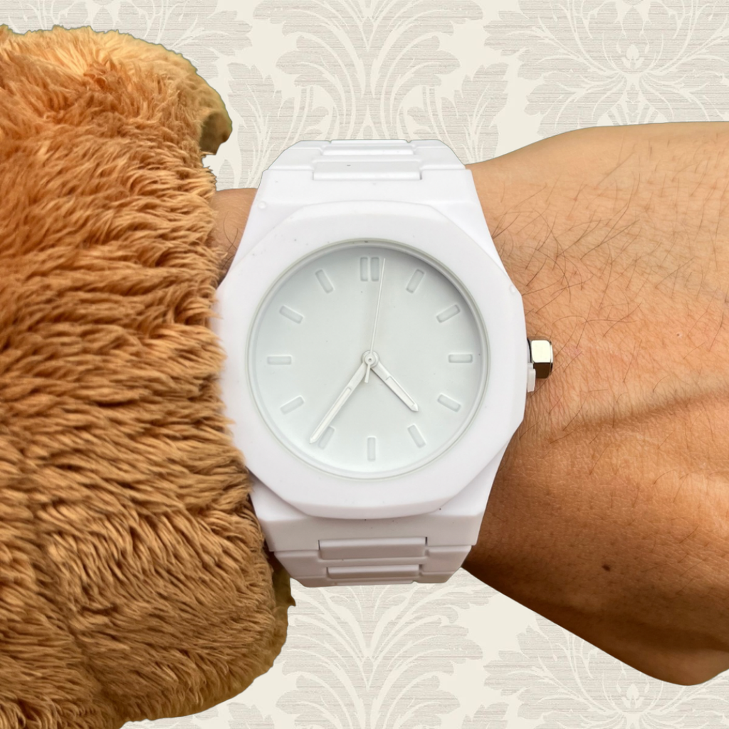 RICH MATTE WHITE PREMIUM WATCH (Polycarbon)