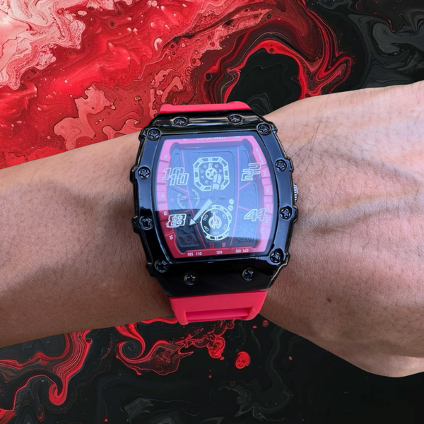 RICH RM RED BLACK PREMIUM WATCH