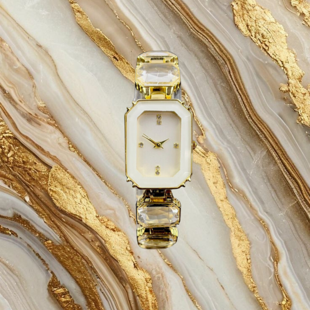 RICH CARAT GOLD DIAMOND WATCH