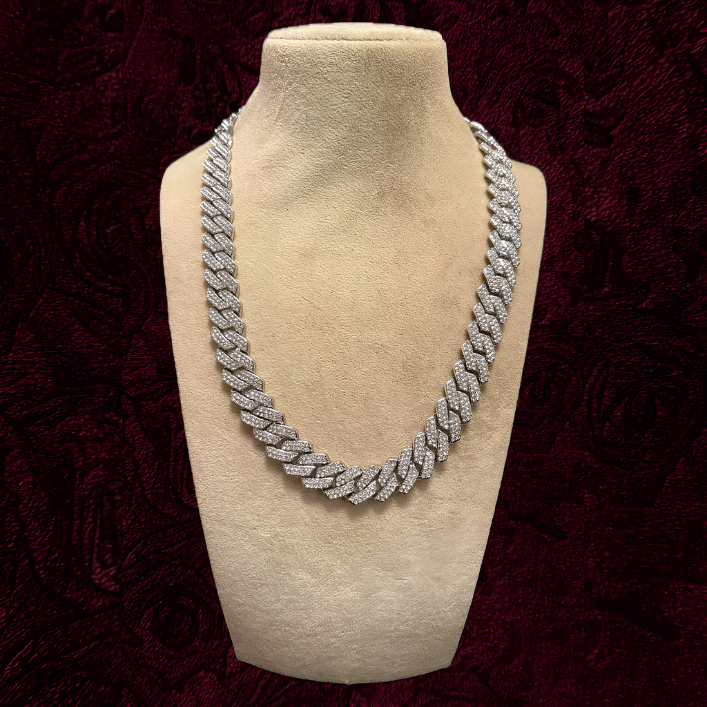 RICH ICED OUT MIAMI CHAIN 14mm (Bakır)