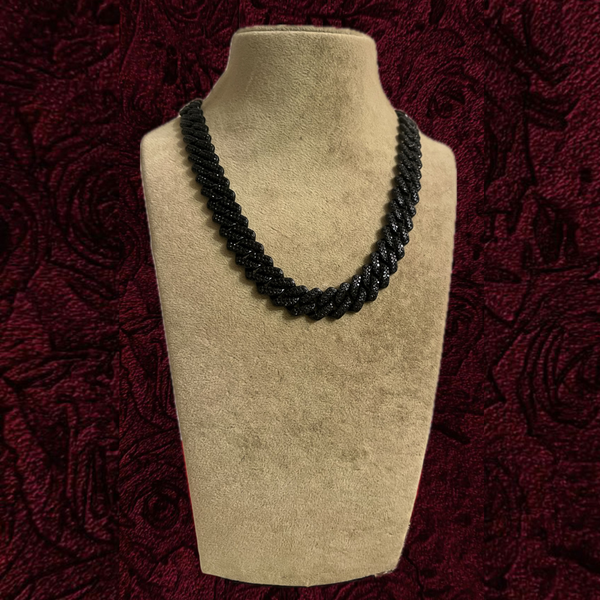 RICH BLACK MIAMI CHAIN 14mm (Bakır)