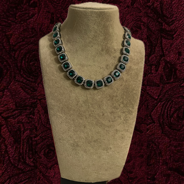 RICH ZUMRUDİ BAGUETTE CHAIN 12mm (Limited Edition)