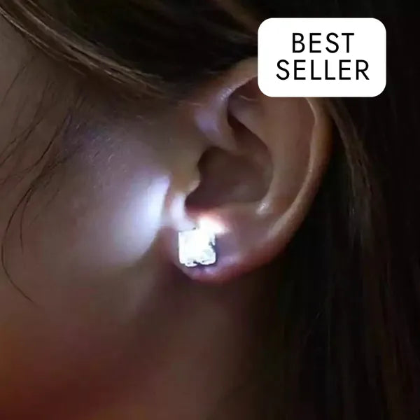 RICH DIAMOND LED EARRING • DIAMOND COLOR • Paslanmaz Çelik