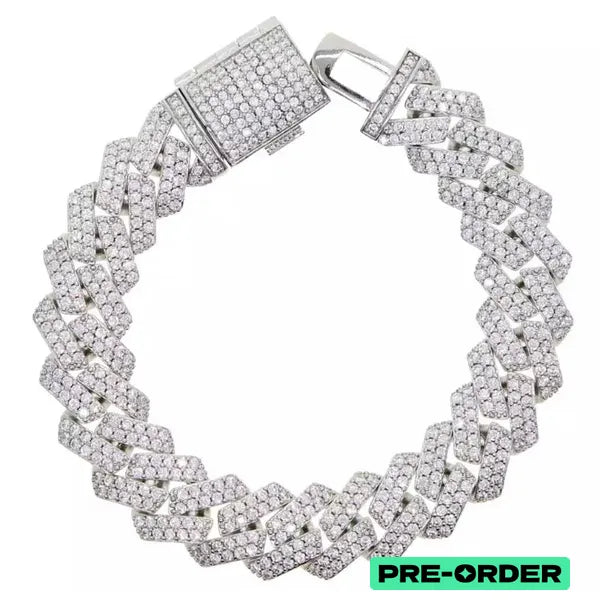 RICH ICE BRACELET 15mm (Gold Plated)