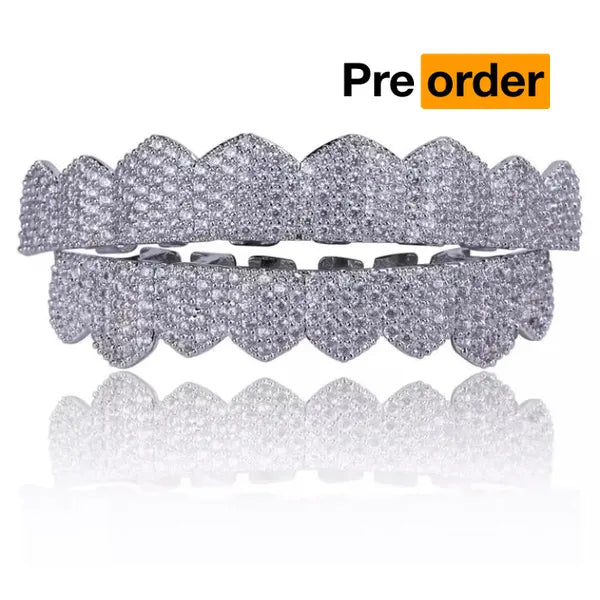 RICH FULL DIAMOND GRILLZ(High Quality•Special Order)