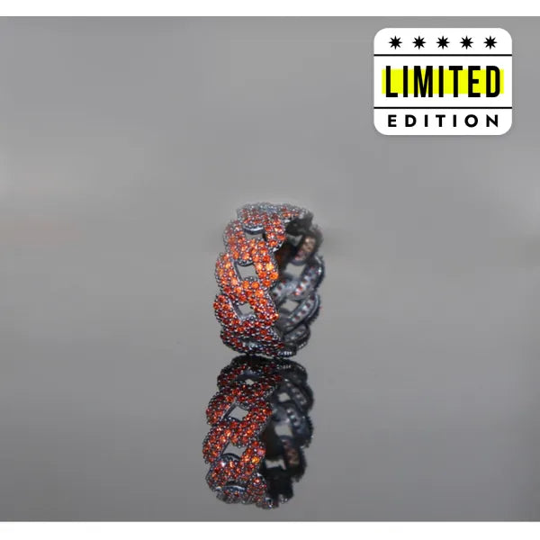 RICH CUBAN BLAZE RING (925K SILVER)