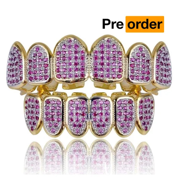 RICH PURPLE GRILLZ(High Quality•Special Order)