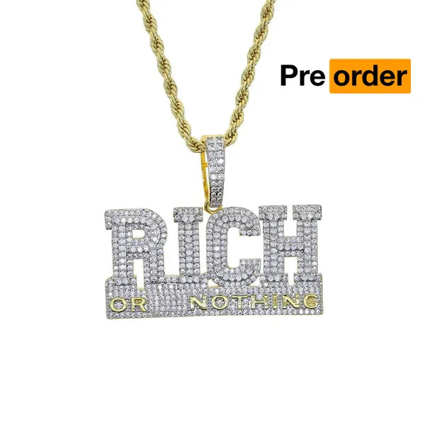 RICH OR NOTHING (Gold Plated)