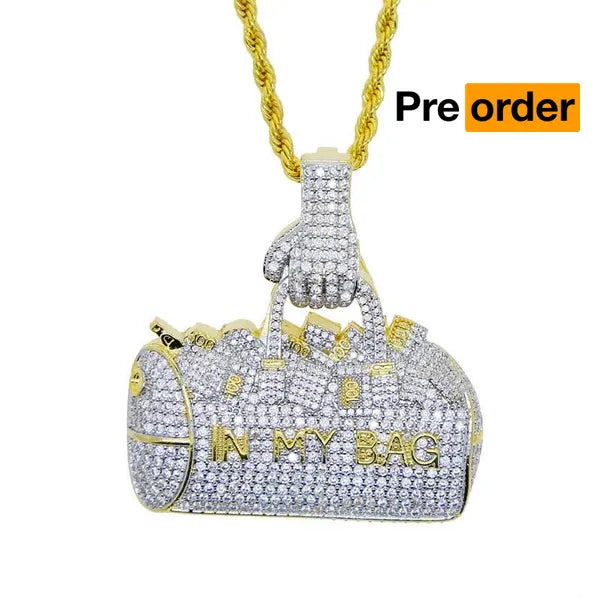 RICH IN MY BAG (Gold Plated)