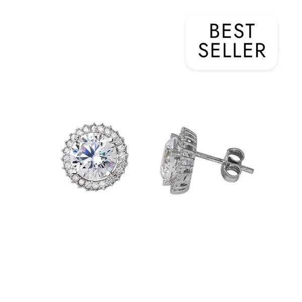 RICH KING EARRING (14K REAL GOLD)
