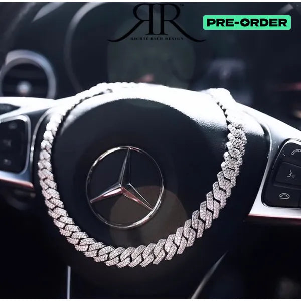 RICH MIAMI CHAIN 14mm (Titanium & Altın Kaplama)